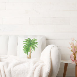 Palmbaumküste Tropisches Kissen