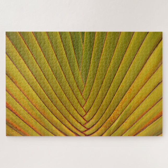 Palmblatt Puzzle (Horizontal)