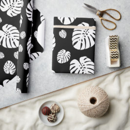 Palmblätter-Muster-Geschenkpapier Geschenkpapier