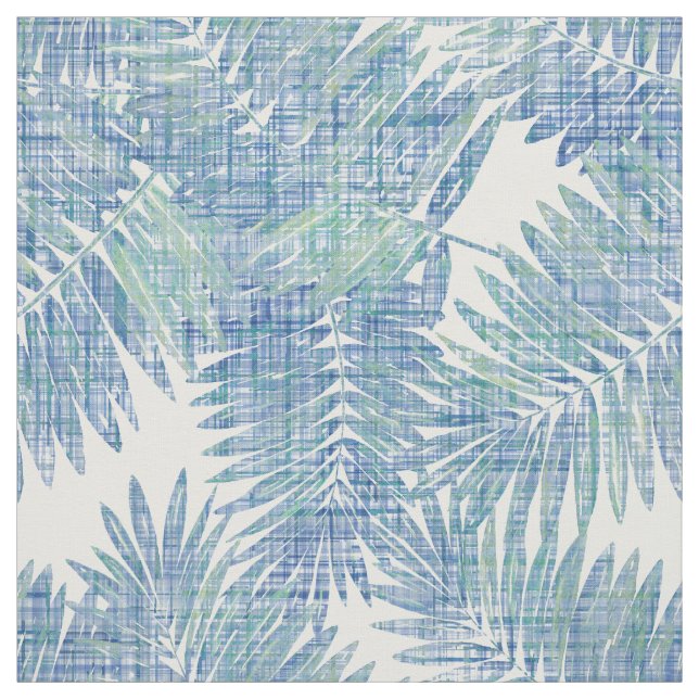 Palmblätter, tropisch, botanisch, bunt stoff (Muster)