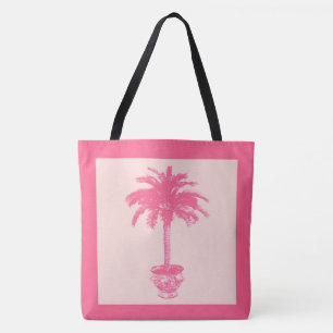 Palmblätterbaum - Farbtöne von Korallenrosa