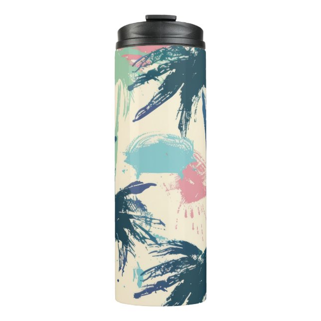 Palmblättrige Kunststoffthermos Thermosbecher (Vorderseite)