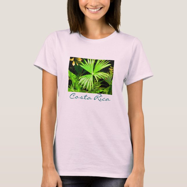 Palme, Costa Rica, T-Shirt (Vorderseite)