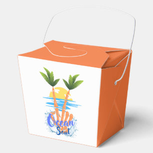 Palme der Ozeanseele Geschenkschachtel