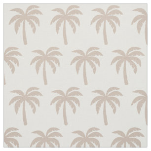 Palme-Gewebe TANs beige Stoff