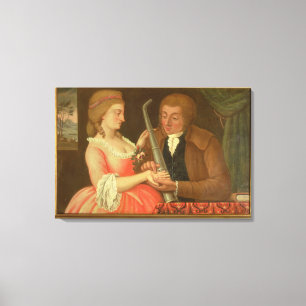 Palme lesen (Öl auf Leinwand) Leinwanddruck