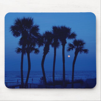 Palme-Mond Mousepad Daytona Beach FL tropischer