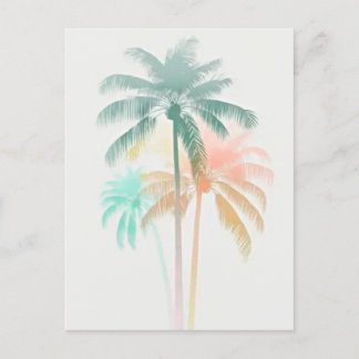 Palme Postkarte