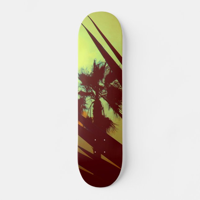 Palme Skateboard (Vorderseite)