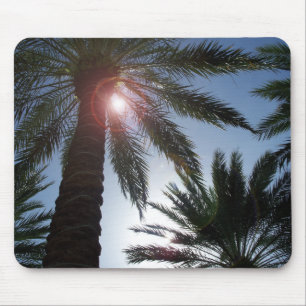 Palme-Sonnenuntergang Mousepad Los Angeless