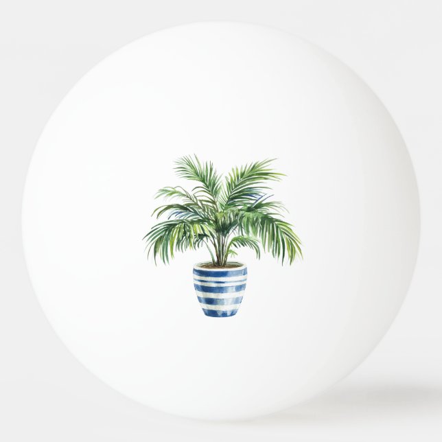 Palme Tischtennisball (Vorderseite)