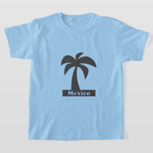 Palme Tree (Mexiko Urlaub) - Kids' Basic T - Shirt