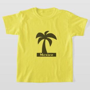 Palme Tree (Mexiko Urlaub) - Kids' Basic T - Shirt