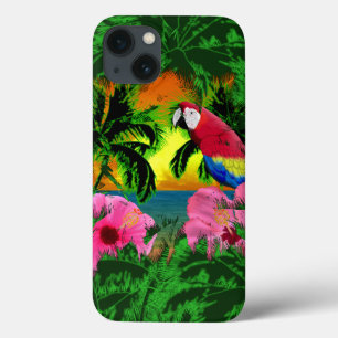 Palme-und Insel-Sonnenuntergänge Case-Mate iPhone Hülle