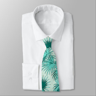 Palme-Wedel-Blätter-tropische Insel-Krawatte Krawatte