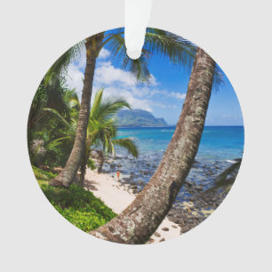Palmen am Strand von Hideaways Ornament