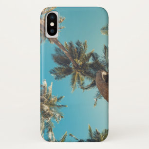 Palmen am tropischen Strand Vintage Case-Mate iPhone Hülle