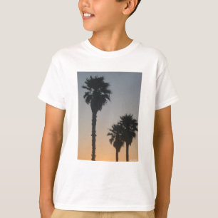 Palmen bei Sonnenuntergang T-Shirt