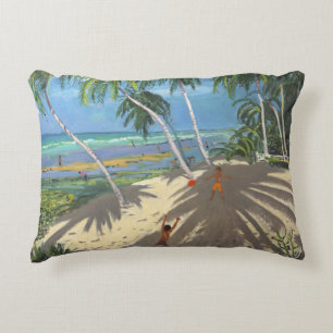 Palmen Clovelly Beach Barbados 2013 Zierkissen