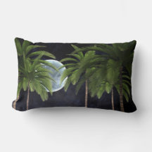 Palmen gegen den Mond