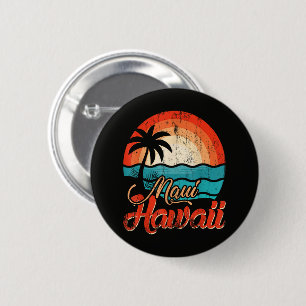 Palmen Hawaiien Strand Button