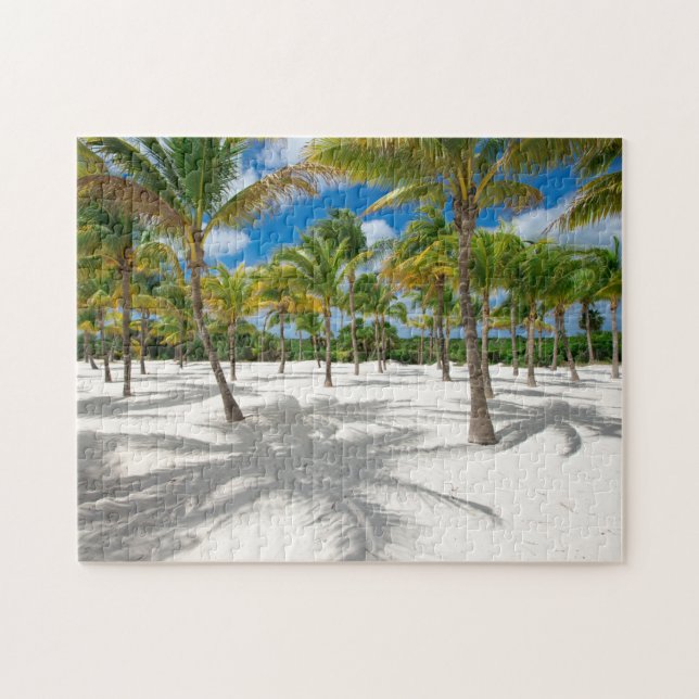 Palmen im Sand-Jigsaw-Puzzle Puzzle (Horizontal)
