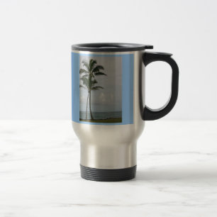 Palmen Kauais Hawaii Reisebecher