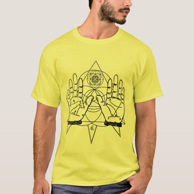Palmen-Leser-T - Shirt (Vorderseite)