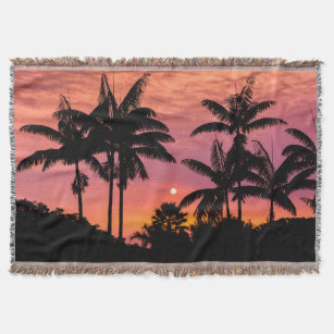 Palmen mit Silhouette, Hawaii Decke