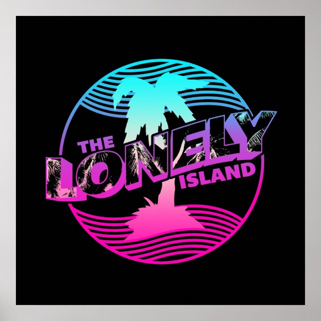 Palmen Poster (Vorne)