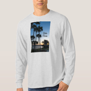 Palmen Sonnenaufgang Destin Long Sleeve T - Shirt