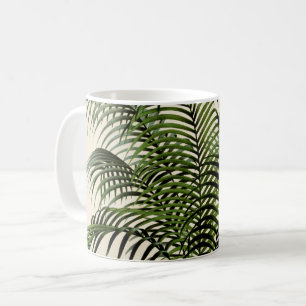 Palmen-Wedel-Kaffee-Tasse Tasse