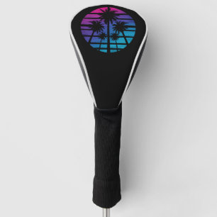 Palmenbaum Hawaiianischer Strand Sommerurlaub Golf Headcover