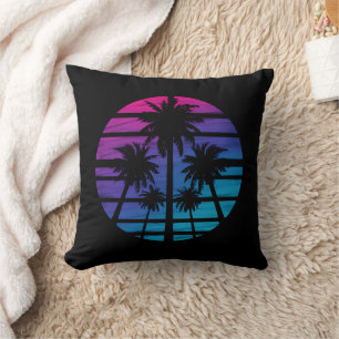 Palmenbaum Hawaiianischer Strand Sommerurlaub Kissen