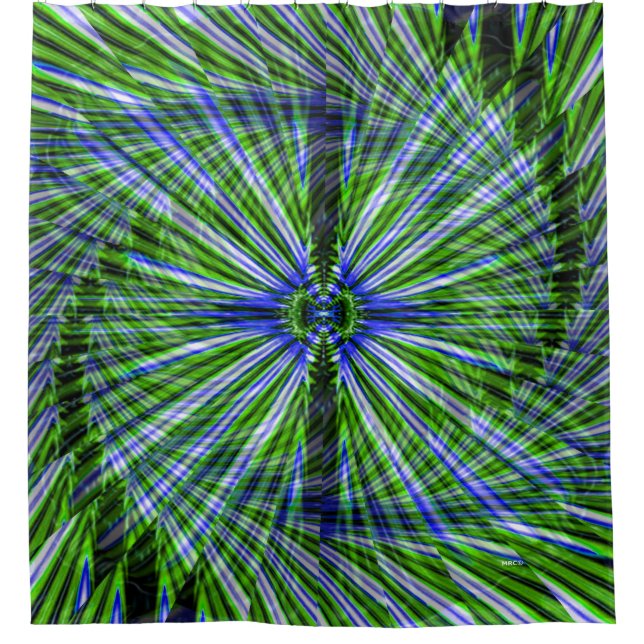 Palmenbaum wirbeln..... duschvorhang (Vorderseite)