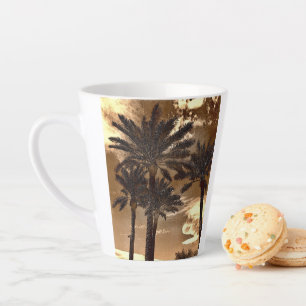 Palmenbaumdrama Milchtasse