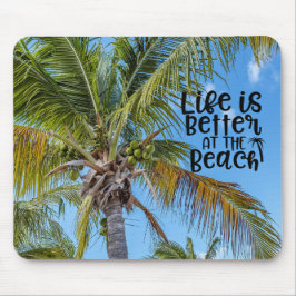 Palmenbäume schweben mousepad