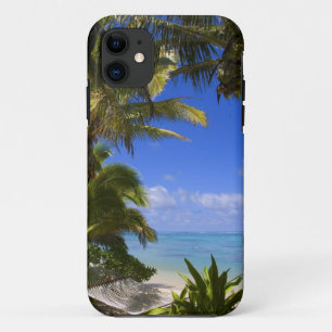 Palmenbestandene Strand Cook Islands 2 Case-Mate iPhone Hülle