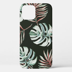 Palmenblätter, Monstera: tropisches Aquarell. Case-Mate iPhone Hülle