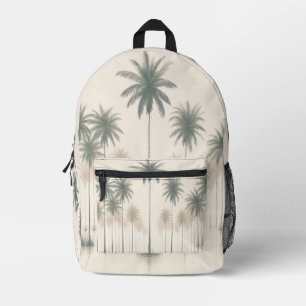 Palmenboulevard Bedruckter Rucksack