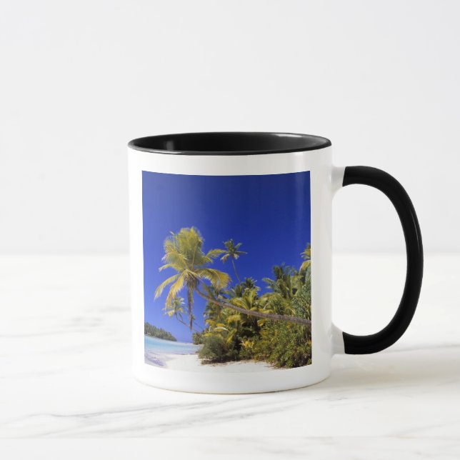 Palmengesäumter Strand Cook Inseln 7 Tasse (Rechts)