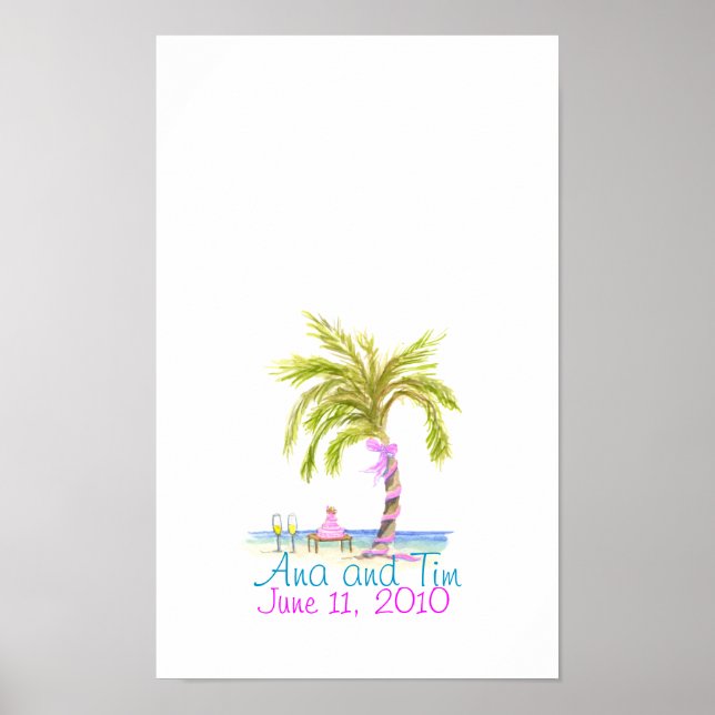 Palmenhochzeit, Ana und Tim, 11. Juni 2010 Poster (Vorne)