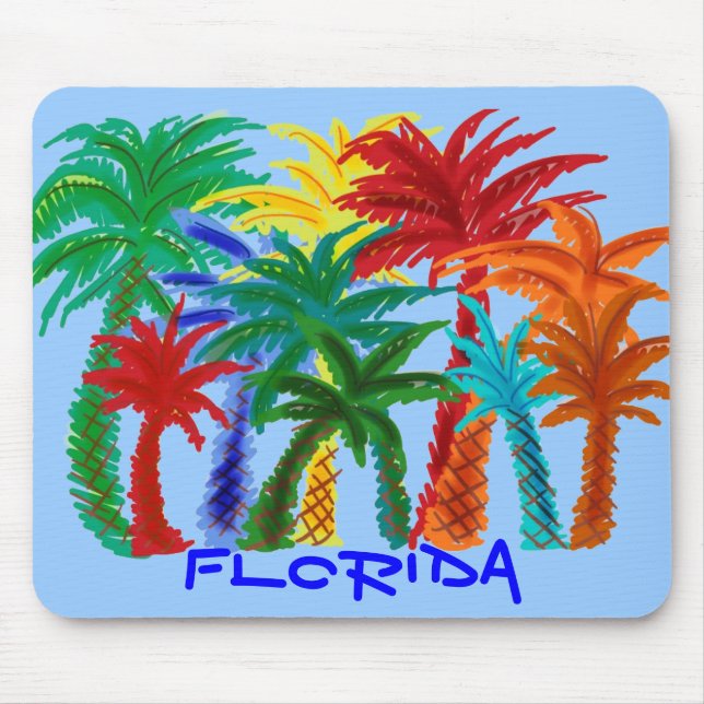Palmenmousepad Florida Mousepad (Vorne)