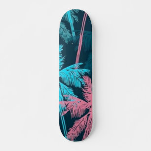 Palmenmuster Skateboard