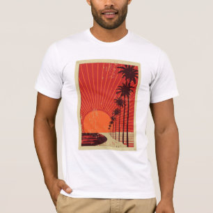 Palmenreihe T-Shirt