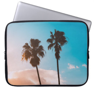 Palmensilhette Laptopschutzhülle