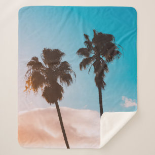 Palmensilhette Sherpadecke