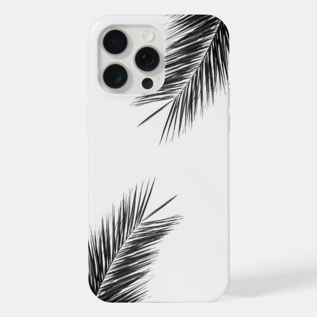 Palmenzweig iPhone Hülle (Rückseite)