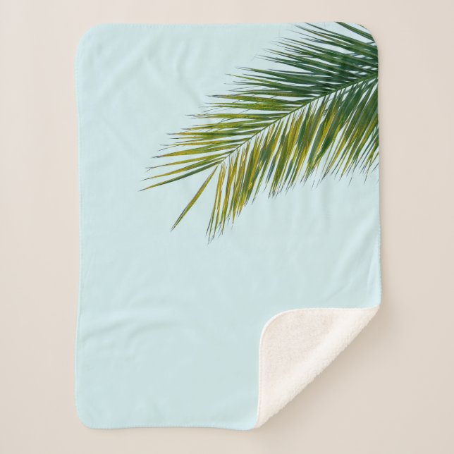 Palmenzweig Sherpadecke (Vorderseite)