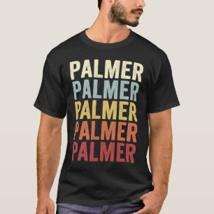 Palmer Alaska Palmer AK Retro Vintage Text T-Shirt